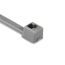 Load image into Gallery viewer, HellermannTyton, T18I8M4, Standard Cable Tie, 5.5&quot; Long, UL Rated, 18lb Tensile Strength, PA66, Gray, 1000/pkg
