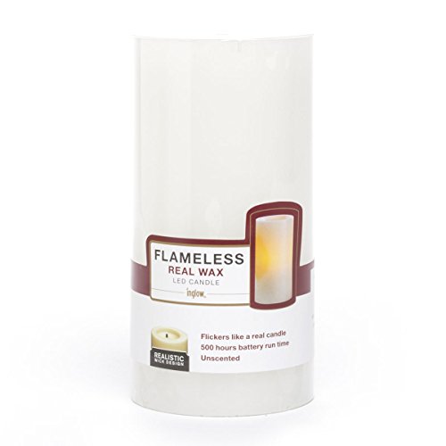 Sterno Home CG54600WH00 Flameless Candle, White