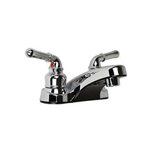 Load image into Gallery viewer, Ultra UF08042C Two-Handle Chrome Non-Metallic Series Lavatory Faucet
