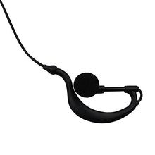 Load image into Gallery viewer, TENQ G Shape Earpiece Headset for Motorola Multipin Radio Ht750 Ht1250 Ht1250ls Ht1550 Ht1550xls Mt850 Mt850ls Mt950 Mt8250 Mt8250ls Mt9250 Etc
