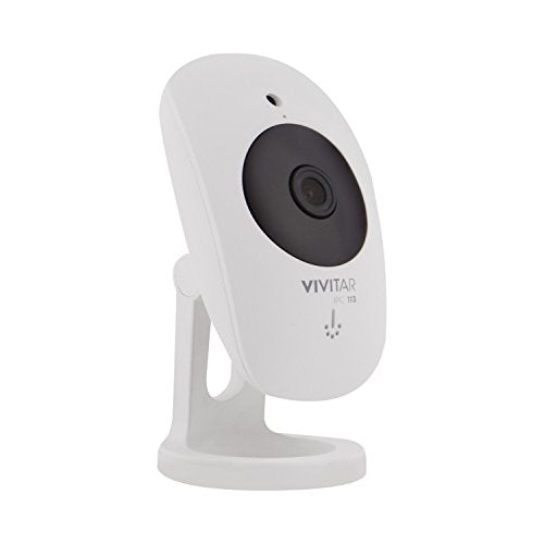 Vivitar IPC-113 Wide Angle 1080p HD Wi-Fi Smart Home Camera with Motion Detection, Night Vision, Cloud Backup, Two-Way Audio, Child and Pet Monitor, iOS and Android App for Home or Office Use