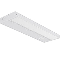 GetInLight 3 Color Levels Dimmable LED Under Cabinet Lighting with ETL Listed, Warm White (2700K), Soft White (3000K), Bright White (4000K), White Finished, 12-inch, IN-0210-1