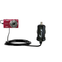 Mini 10W Car/Auto DC Charger Designed for The Fujifilm Finepix JZ700 with Gomadic Brand Power Sleep Technology - Designed to Last with TipExchange Technology