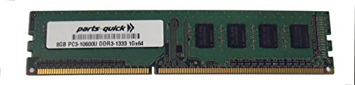 parts-quick 8GB DDR3 Memory for HP Pavilion HPE h8-1234 PC3-10600 Desktop Compatible RAM