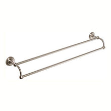 Load image into Gallery viewer, Ginger 2622-24/SN London Terrace 24&quot; Double Towel Bar, Satin Nickel
