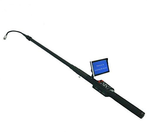 5 inch Color Monitor dvr Recording Handheld Telescopic Pole Inspection Camera roof Inspection Camera up to 3.5m Length