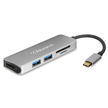 Load image into Gallery viewer, Aluratek (AUMC0302F) USB Type-C Multimedia Hub &amp; Card Reader with HDMI
