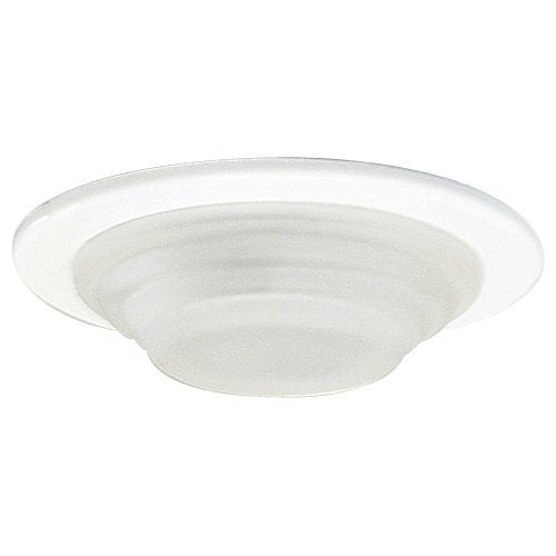 Elco Lighting E234W Mini MR16 Downlight with Shower Trim with Frosted Glass and Rubber Gasket