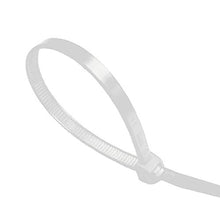 Load image into Gallery viewer, 100 x Natural Releasable Cable Ties 370mm x 4.8mm Reusable Wire Tidy Zip Straps

