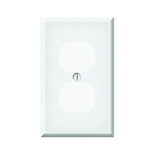 Load image into Gallery viewer, Pro-White Steel Smooth Outlet Wall Plate

