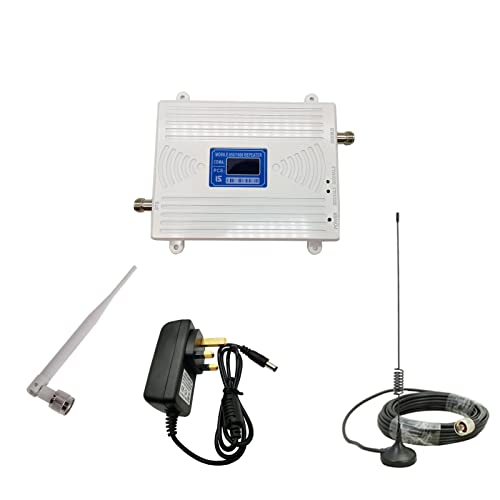 Mobile phone signal booster CDMA/PCS 850 / 1900MHz 2G / 3G / 4G Band5/Band2 dual frequency mobile phone signal amplifier mobile phone signal repeater signal waver kit FDD-LTE Repeater