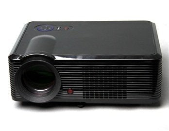housebrand 5 Active Matrix TFT LCD LED Projector with 1080P HDMI Output and US Plug (Black)