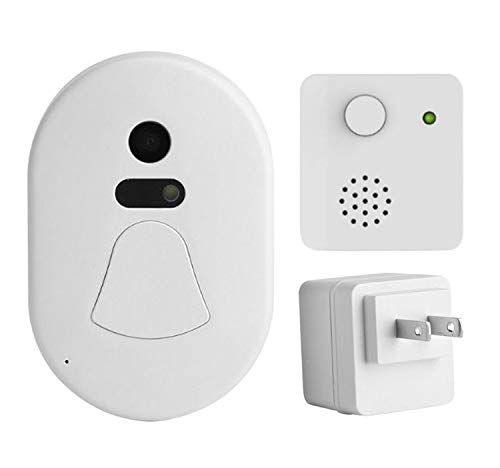 Wireless Doorbell Camera with 2.0MP Night Vision Wide Angle Digital Alarm IR-Cut