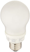 TCP 41314A35K CFL InstaBright A-Lamp - 60 Watt Equivalent (only 14w Used!) Bright White (3000K) Covered (with Armor Coat) General Purpose Light Bulb - 700 Lumens