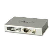Load image into Gallery viewer, Aten UC2324 4PORT USB to Serial RS-232 HUB RS-232 to USB CNVTRS with 4 SRL PT
