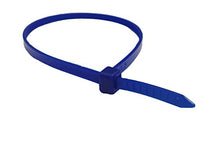 Load image into Gallery viewer, CTS Brand - 11 Inch, 50 Lb Tensile Strength, Blue Nylon Cable Tie (Bag of 100)
