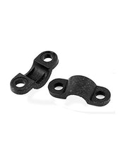 Load image into Gallery viewer, Aexit 165Pcs 21 Transmission x 7mm Arched Plastic Cable Clamp Clip Screws Mount Tie for 3mm Wire
