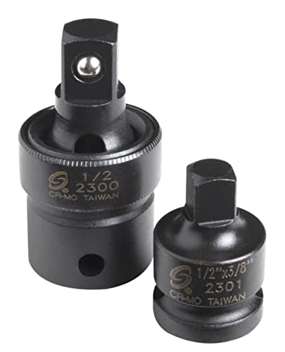Sunex 2300SE Universal Impact Joint and Adapter (2Pc)