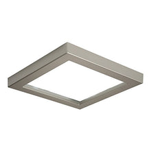 Load image into Gallery viewer, HALO 6 in. Square SMD Designer Trim, Satin Nickel
