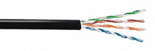 Load image into Gallery viewer, GENSPEED Unshielded Category Cable, Jacket Color: Black, Number of Conductor Pairs: 8, 1000 ft. Length
