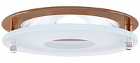 Elco Lighting EL1426CP 4 Low Voltage Adjustable Clear Reflector with Suspended Frosted Glass