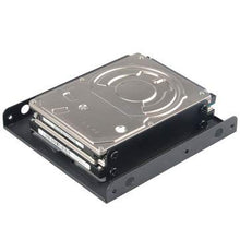 Load image into Gallery viewer, AK-HDA-03 2.5inch to 3.5inch SSD HDD Coverter Mounting Adapter Fit Into 3.5&quot; PC Drive Bay - Drives and Storage Hard Drives &amp; Accessories - 1 Drive adapter
