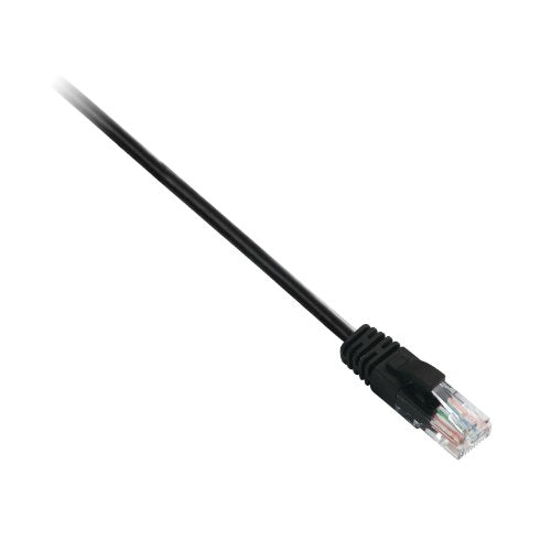 V7 V7E2C5U-50CM-BKS Cat5e Utp 0.5m RJ45 Male to Male Patch Cable - Black