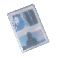 Ngaantyun PVC Frosted Transparent 80 Pockets Photo Album Compatible with Fujifilm Instax Wide 210/300 5 Inch Films