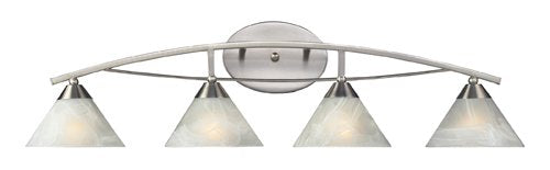 Elk 17019/4 Elysburg 4-Light Vanity in Satin Nickel