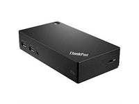 Lenovo ThinkPad USB 3.0 Pro Dock (40A70045US) 45W AC Adapter With 2 Pin Power Cord Included, Item Does Not Charge The Laptop Or Tablet When Attached