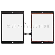 Load image into Gallery viewer, ePartSolution_Touch Screen Digitizer Glass Lens for iPad 6th Gen 2018 Ver. A1893 A1954 Replacement Part (Black)
