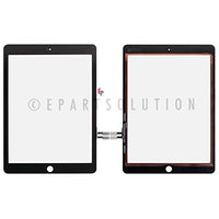ePartSolution_Touch Screen Digitizer Glass Lens for iPad 6th Gen 2018 Ver. A1893 A1954 Replacement Part (Black)