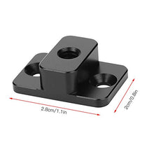 Load image into Gallery viewer, Aluminium Alloy Camera External Mounting Plate with Fittings Monitor Holder Mount Plate for DJI Ronin S

