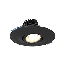 Load image into Gallery viewer, DALS Lighting LEDDOWNG4-BK 4&quot; Round LED Gimbal Recessed Light, Black
