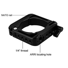 Load image into Gallery viewer, NICEYRIG Mounting Clamp Ring for DJI Ronin S, with NATO Rail 1/4 3/8 Thread for Gimbal Side Handle, Monitor Mount, Articulating Arm - 279
