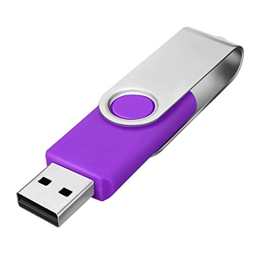 Wholesale/Lot USB Flash Drive Memory Stick Fold Thumb Pen U Disk, 32GB (Purple)