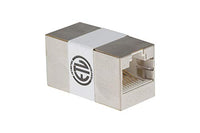 RJ45 CAT6 Shielded Inline Coupler for Ethernet Cables,