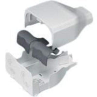 Panduit T45EEWH PVC Cable Trunking Accessory Entrance End Fitting