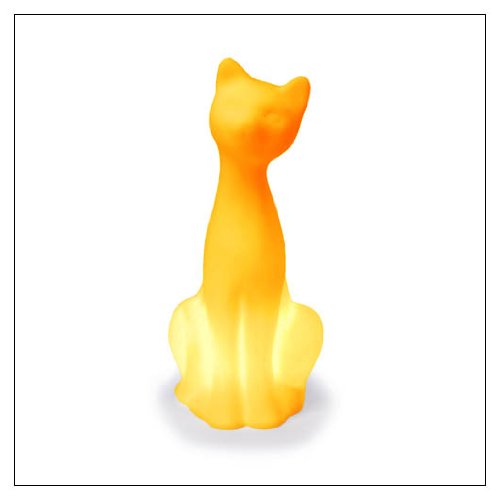 My Pet Lamp   Siamese By Offi & Co, Color = Sunset Orange