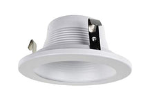 Load image into Gallery viewer, Nicor Lighting 4 Inch White Baffle Trim, For 4 Inch Housings (19502 Wh)
