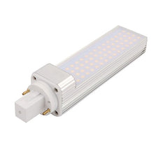Load image into Gallery viewer, Aexit AC85-265V 13W Lighting fixtures and controls G24 4000K 64LED Horizontal 2P Connection Light Tube Milky White Cover
