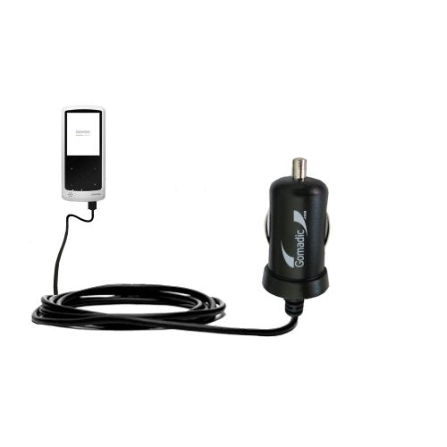 Mini 10W Car / Auto DC Charger designed for the Cowon iAudio 9 Plus with Gomadic Brand Power Sleep technology - Designed to last with TipExchange Technology