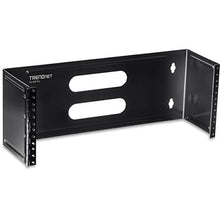 Load image into Gallery viewer, TRENDnet 4U 19-inch Hinged Wall Mount Bracket for Patch Panels and PDU Power Strips, TC-WP4U, Supports EIA-310, Steel Construction, Use with TRENDnet TC-P24C6 &amp; TC-P16C6 Patch Panels (sold separately)
