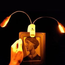 Load image into Gallery viewer, SomniLight Rechargeable Amber Book Light
