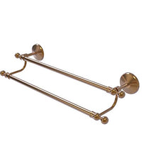Load image into Gallery viewer, Allied Brass MC-72/30 Monte Carlo Collection 30 Inch Double Towel Bar, Brushed Bronze
