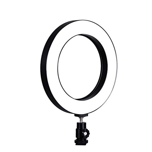 Ring Light, Adjustable Color Temperature 3200K-5600K Without Stand Makeup Stepless dimming Video LED Light Kit for Video Shooting&Live Stream