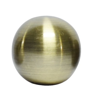 Urbanest Ball Lamp Finial for Lamp Shades, 1-1/4-inch Diameter (Antique Brass)