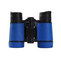 Moolo Binocular Telescope, Outdoor Travel Sightseeing Bird Watching Rubber Children Binoculars (Color : Blue)