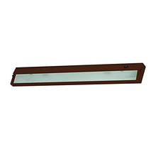 Load image into Gallery viewer, Elk Lighting ZL335RSF Zeeline - Four Light Xenon Under Cabinet, Bronze Finish with Clear Glass
