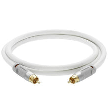 Load image into Gallery viewer, Mediabridge Ultra Series Digital Audio Coaxial Cable (8 Feet) - Dual Shielded with RCA to RCA Gold-Plated Connectors - White - (Part# CJ08-6WR-G2)
